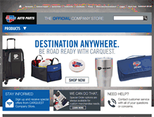 Tablet Screenshot of carquest.corpmerchandise.com